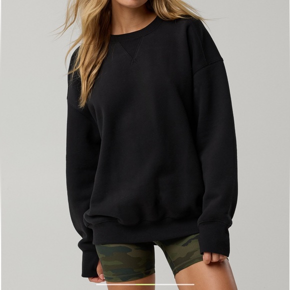 Aerie Cloud Fleece Oversized Crewneck Sweatshirt - Picture 2 of 2